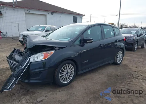 2015 Ford C-Max Hybrid Se from USA, damaged, VIN 1FADP5AU6FL104730